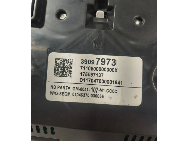 Přístrojová deska Opel Astra K 2017 7110500000000X, 39097973