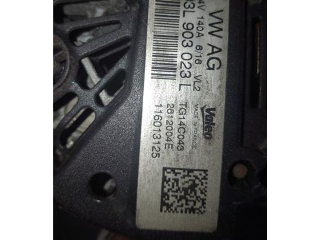 Генератор 3L903023L   Volkswagen Golf VII      