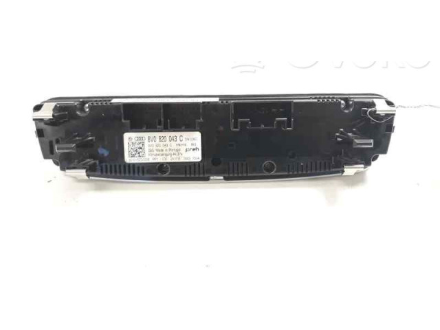 Блок управления климат-контролем 8V0820043C Audi A3 S3 8V