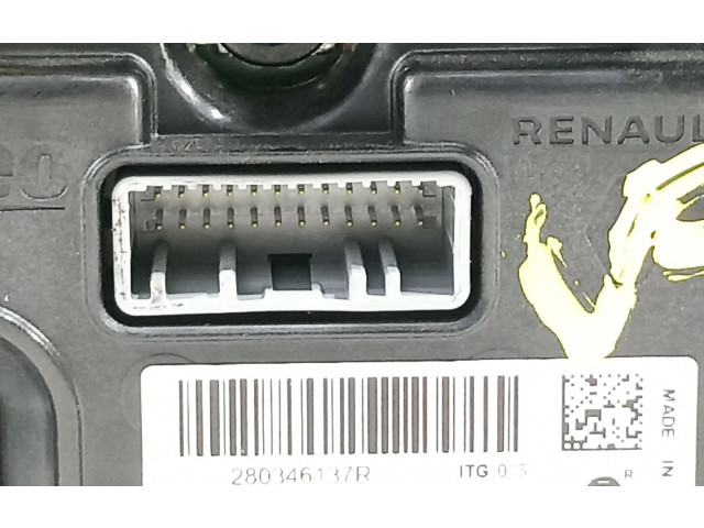 Дисплей 280346137R Renault Clio V