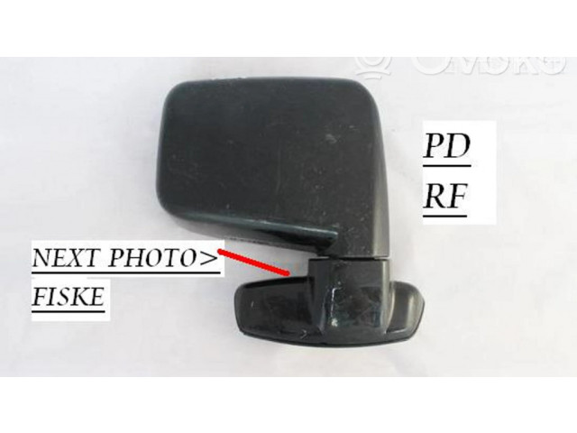 Зеркало электрическое правое Mitsubishi Space Wagon 1992-1998 года