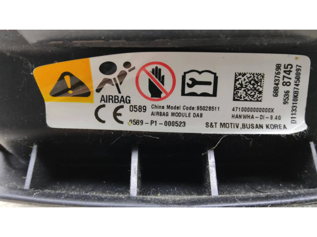 Подушка безопасности водителя 95028511, 0589P1000523 Chevrolet Captiva