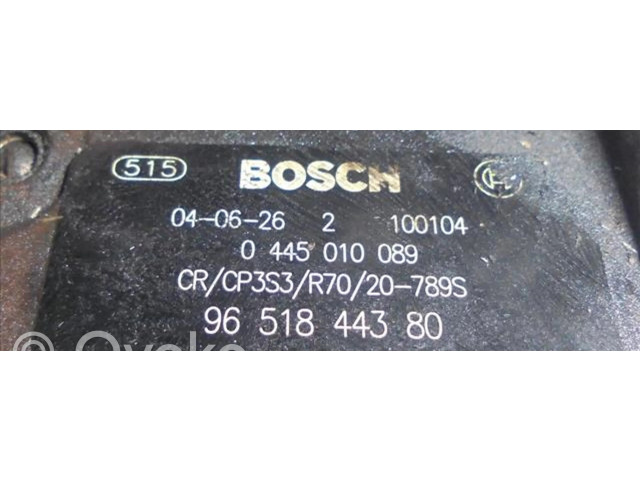 Vstřikovací čerpadlo 0445010089 Mazda 3 II pro naftový motor Y6