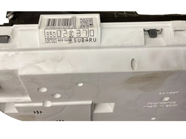 Панель приборов 0357003, 85002SC370   Subaru Forester SH       