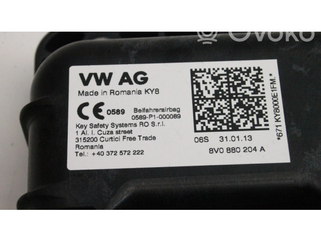 Подушка безопасности пассажира 8V0880204A   Skoda Octavia Mk3 (5E)