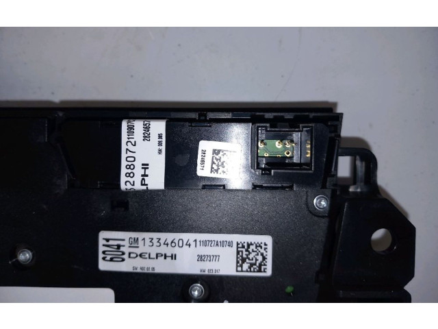 Блок управления климат-контролем 13441784, 13441784 Opel Meriva B