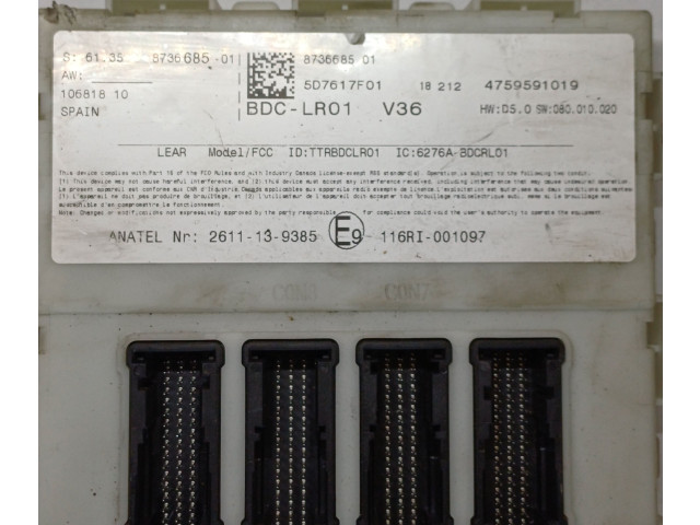 Блок предохранителей 873668501, 8736685 Mini One - Cooper Coupe R56