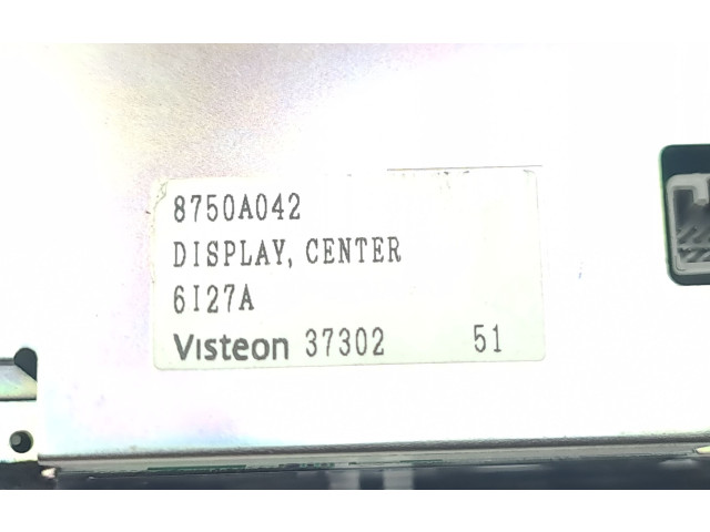 Turbodmychadlo Экран/ дисплей / маленький экран 8750A042   Mitsubishi Pajero   4M41