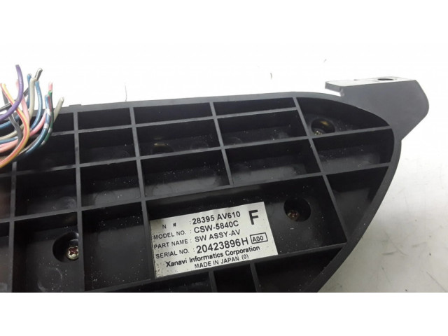 Блок управления климат-контролем 28395AV610 Nissan Primera