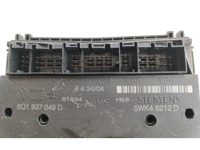 Блок комфорта 6Q1937049D, 5WK48212D Skoda Fabia Mk1 (6Y)