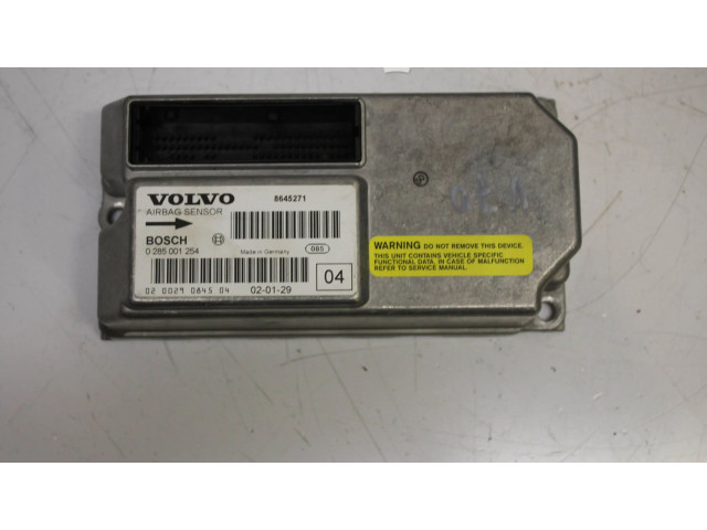 Блок подушек безопасности 0285001254, 8645271   Volvo V70