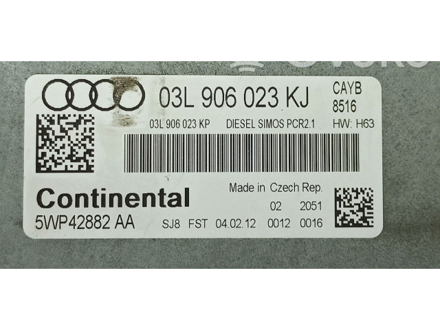 Турбина Блок управления двигателя Audi A1 03L906023KJ, 03L906023KP для CAYB