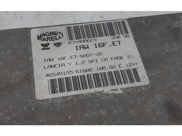 Блок управления двигателем Блок управления 46545155   Lancia Y 840