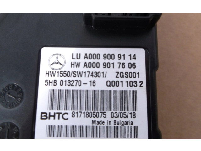 Модуль блока управления кондиционером A0009009114, 0009009114   Mercedes-Benz CLS W257