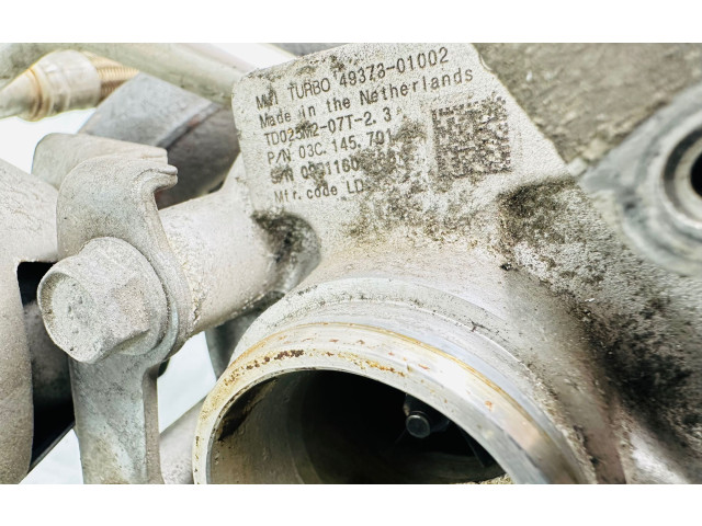 Турбина Volkswagen Golf Plus 4937301002, 03C145701 для двигателя Caxa