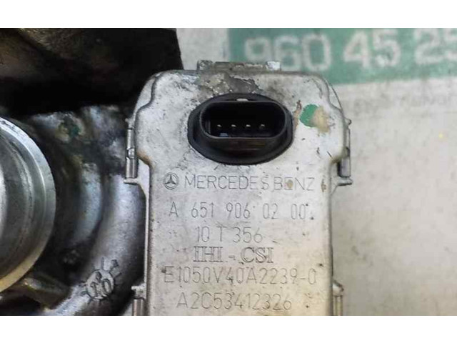 Turbodmychadlo Турбина A6510900086, A6510900086 Mercedes-Benz C W204 OM651913