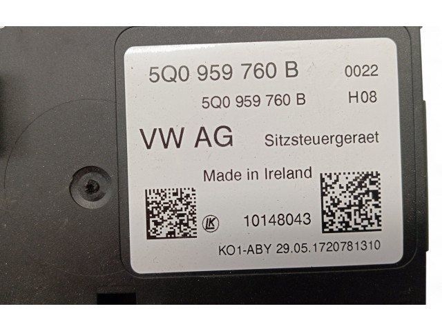 Блок комфорта 5Q0959760B Skoda Kodiaq