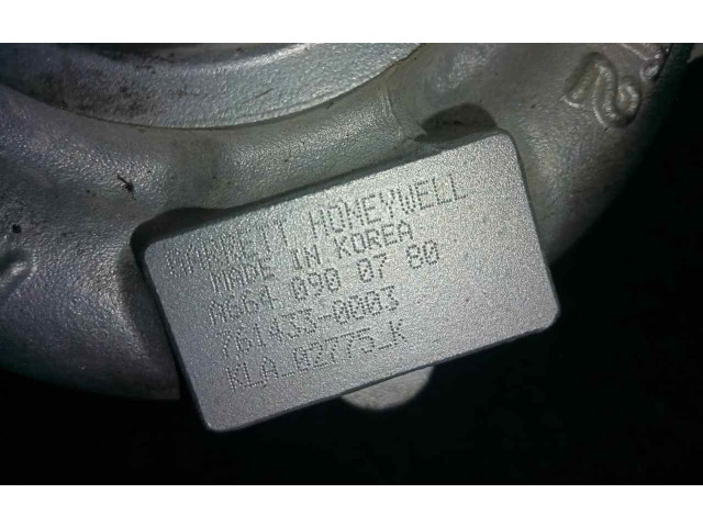 Турбина SsangYong Kyron