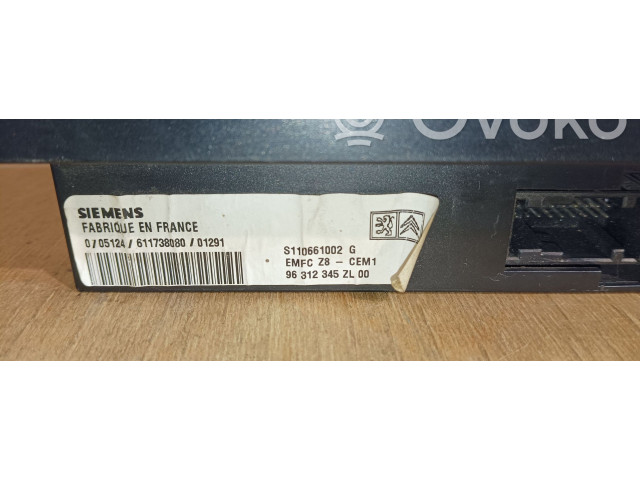 Дисплей    96312345ZL00, 96312345ZL   Peugeot 607