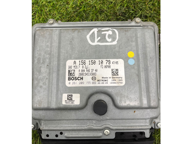 Řídící jednotka A1561501079, 0261209155 Mercedes-Benz CLS AMG C219 2007