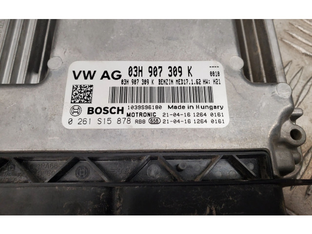 Блок управления двигателя 03H907309K Volkswagen Atlas