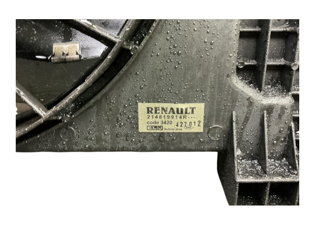 Вентилятор радиатора     214819914R    Dacia Duster 