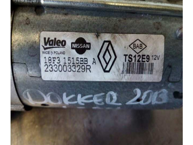 Стартер 18F31515BBA Dacia Dokker