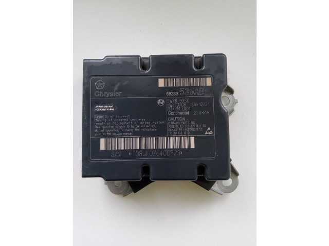 Блок подушек безопасности 68233535AB, T08JF076400823   Chrysler Town & Country V