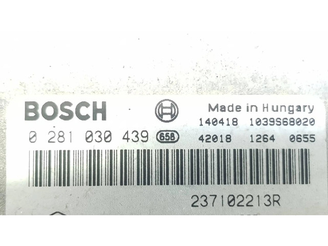 Блок управления двигателя 237102213R, 237104128R Dacia Logan I