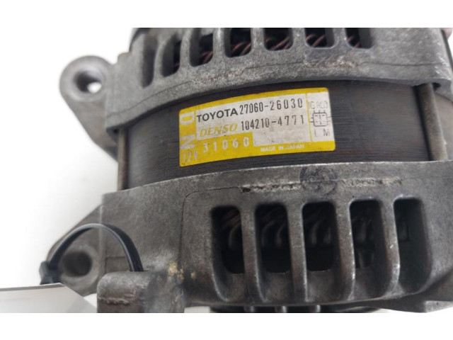 Генератор 2706026030   Lexus IS 220D-250-350      