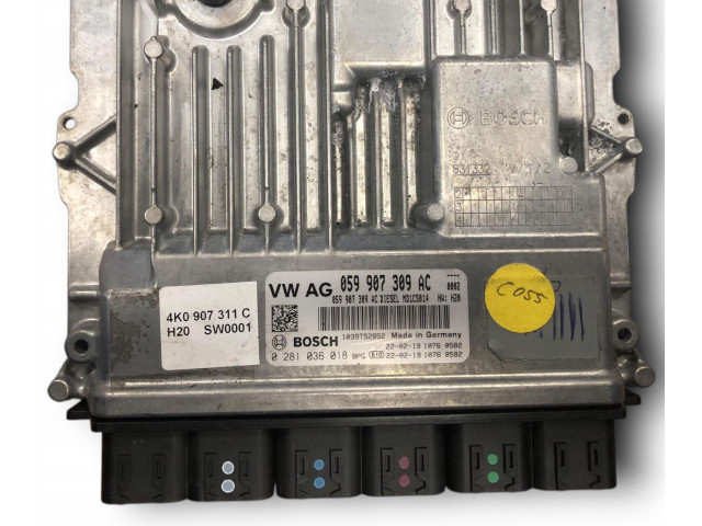 Řídící jednotka 059907309AC Volkswagen Touareg III 2021