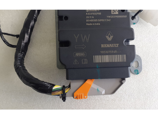 Блок подушек безопасности 985107594R, A3C07032900 Dacia Spring