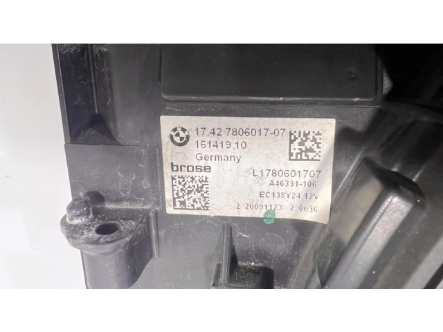 Вентилятор радиатора 7806017 BMW 7 F01 F02 F03 F04 4.4