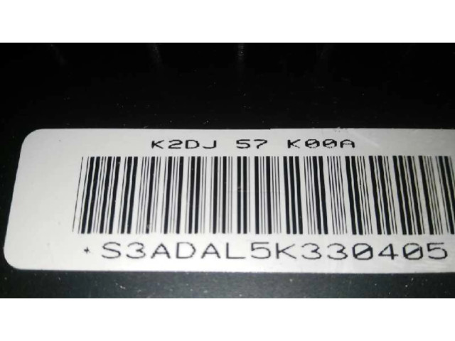 Подушка безопасности водителя K2DJ57K00A, K2A357K50   KIA Shuma