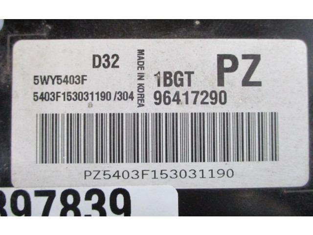 Блок управления двигателем Блок управления 96417290, 96417290 Chevrolet Matiz