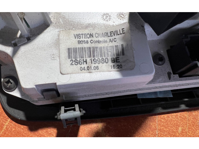 Блок управления климат-контролем 2S6H19980BE   Ford Fiesta