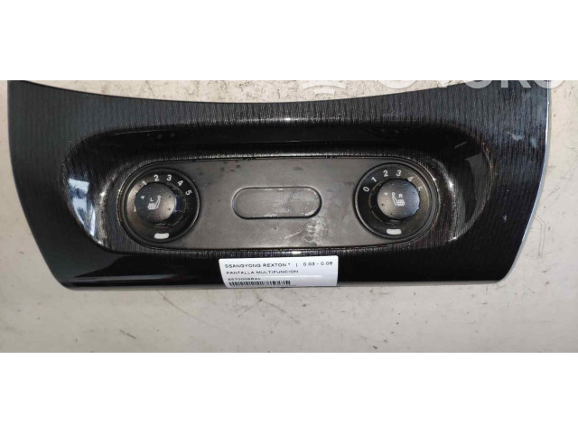 Блок управления климат-контролем 7653008B01 SsangYong Rexton