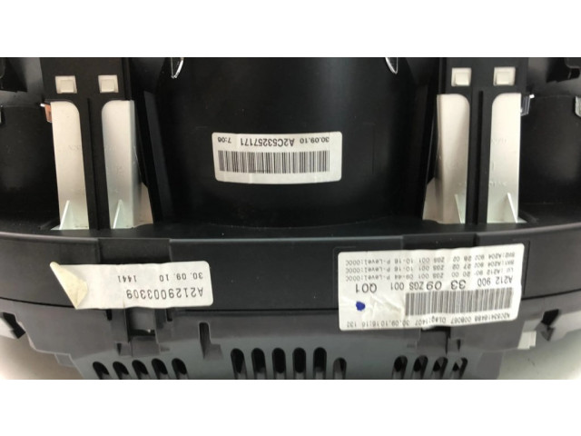 Přístrojová deska Mercedes-Benz E W212 2011 A2129003309