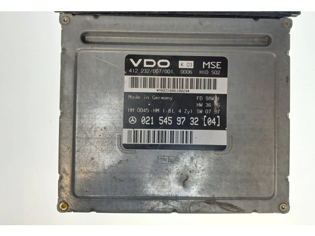 Řídící jednotka 0215459732, 412232007001 Mercedes-Benz C W202 1998