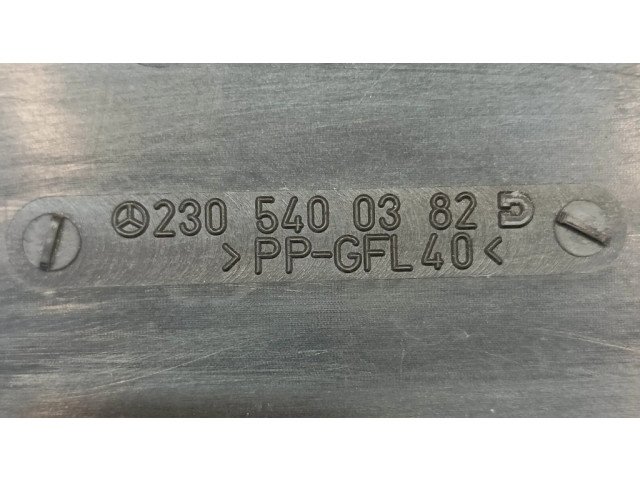 Pojistková skříňka Крышка ящика предохранителей A2305400382 Mercedes-Benz SL R230 2003