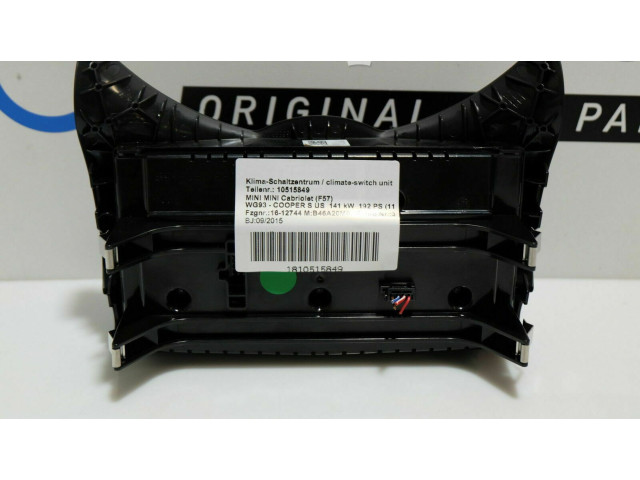 Блок управления климат-контролем    Mini One  Cooper F56 F55