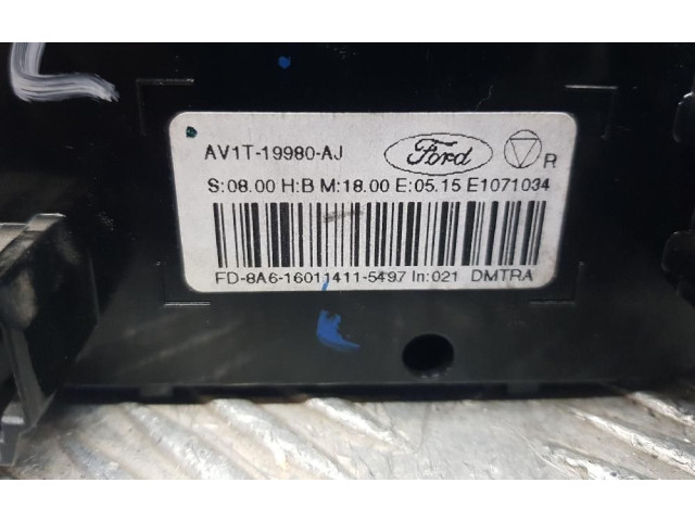Блок управления кондиционера воздуха / климата/ печки (в салоне)     AV1T19980AL    Ford Transit Courier 