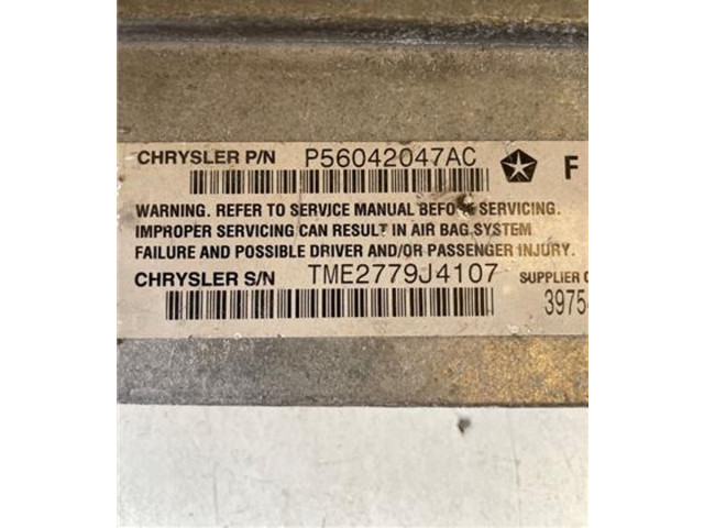 Блок подушек безопасности P56042047AC, P56042047AC   Jeep Grand Cherokee (WJ)