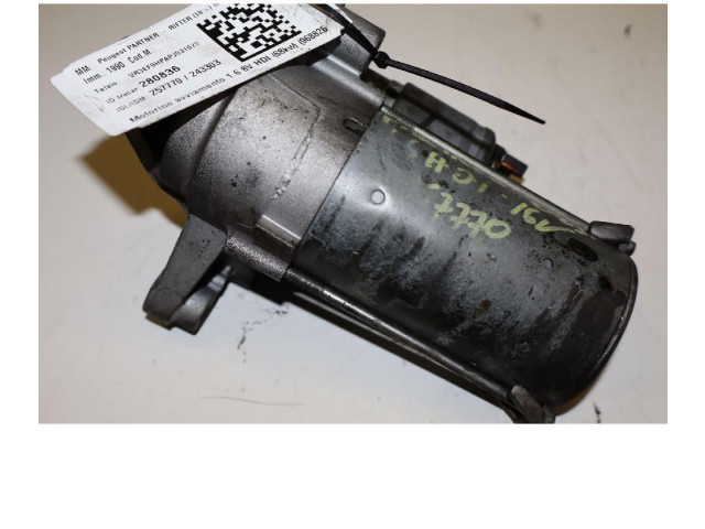 Турбина Стартер Peugeot Partner III  1638115880   для двигателя 9HP      