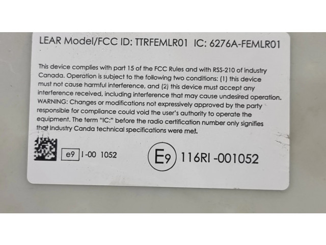 Блок управления 6135930354201, 10681810 BMW 1 F20 F21