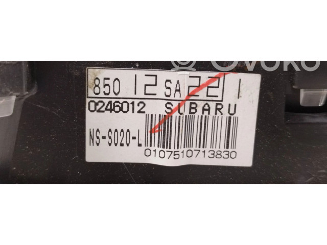 Панель приборов 85012SA221   Subaru Forester SG       