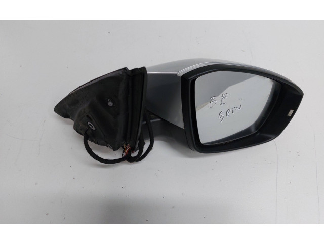 Зеркало электрическое Skoda Octavia Mk3 (5E) 2013 - 2019 года