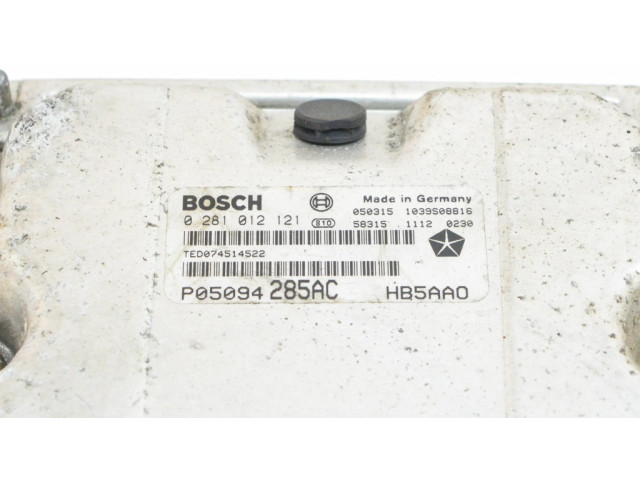 Řídící jednotka 1039S08816, HB5AA0 Chevrolet Trans Sport 1998