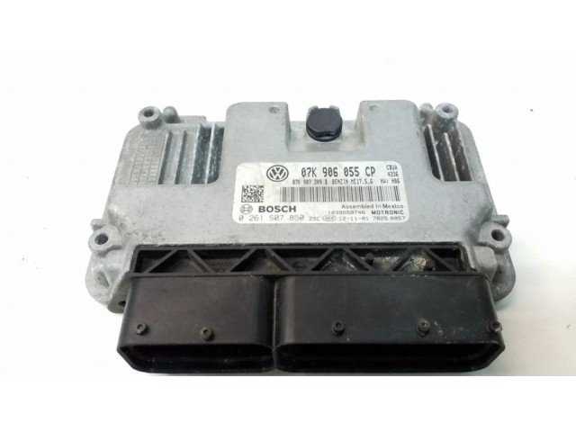 Блок управления двигателя 07K906055CP, 0261S07850   Volkswagen Jetta VI