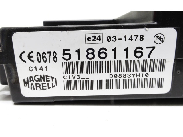 Блок комфорта 51861167, D0883YH10   Fiat Punto Evo   